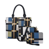 Luxury Handbags Plaid Women