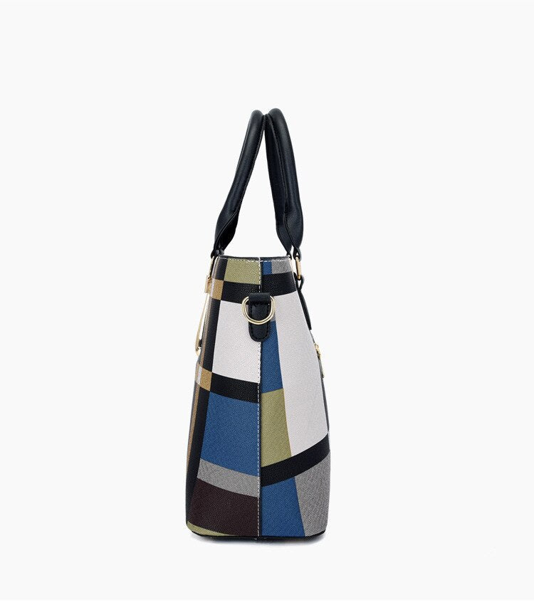 Luxury Handbags Plaid Women