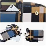 Luxury Handbags Plaid Women