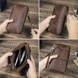 Genuine Leather Clutch Wallet Bag