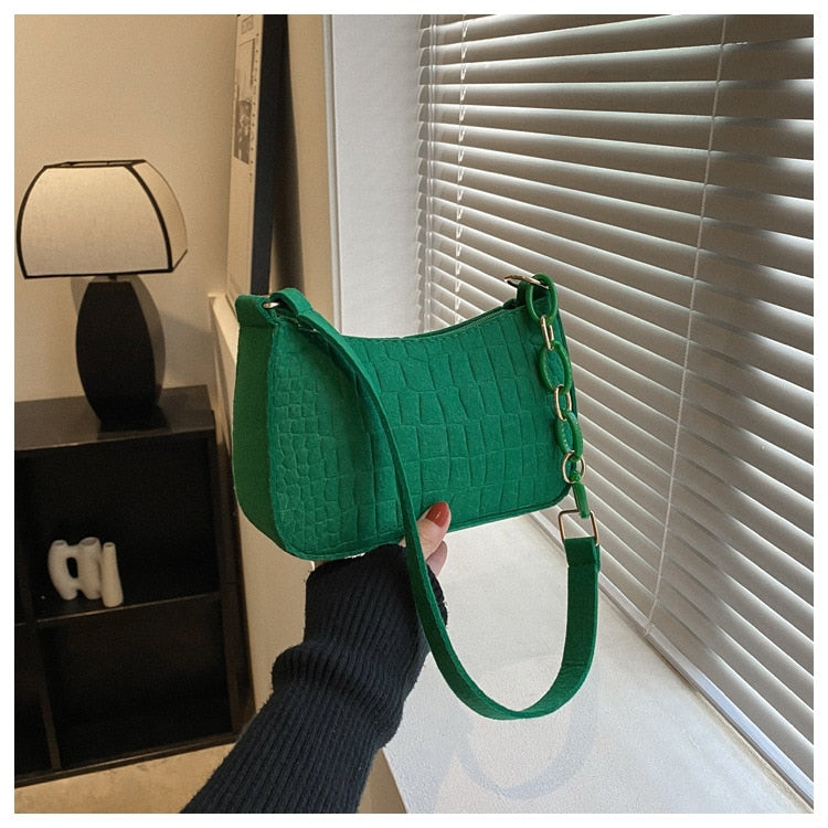 Fashion Felt Shoulder Bags