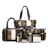 Luxury Handbags New 6 PCS Set