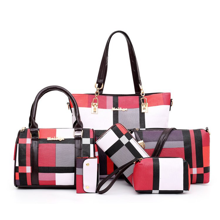 Luxury Handbags New 6 PCS Set