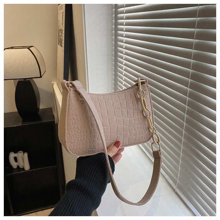 Fashion Felt Shoulder Bags