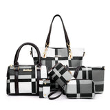 Luxury Handbags New 6 PCS Set